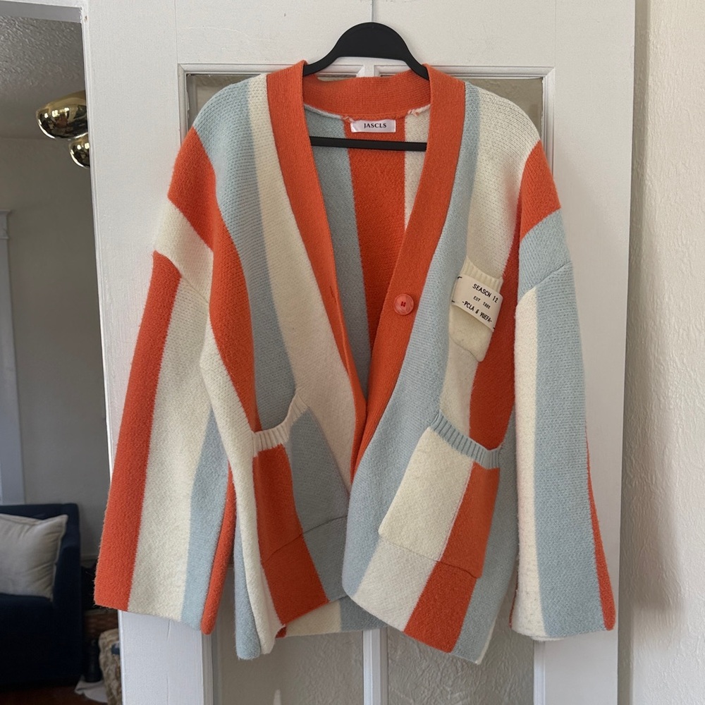 Colorful Striped Women's Sweater